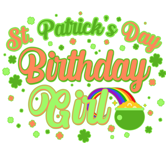 Cute St. Patrick's Day Birthday Girl Toddler Sweatshirt